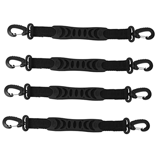 Anneome Skate Tightener Buckles 4pcs Set for Roller Skates Skating Shoes Ski Boot Carriers Durable