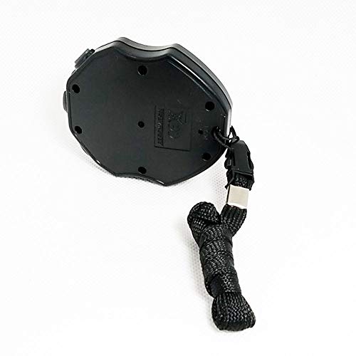 Cronômetro Digital Preto Com Cordinha Herweg 8911-34