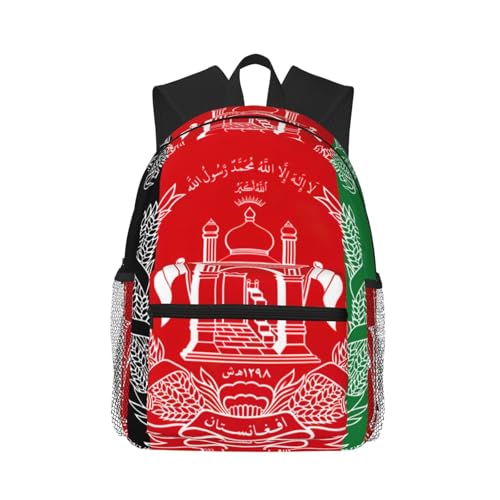 Sac à dos Afghanistan WURTON noir tendance voyage sport