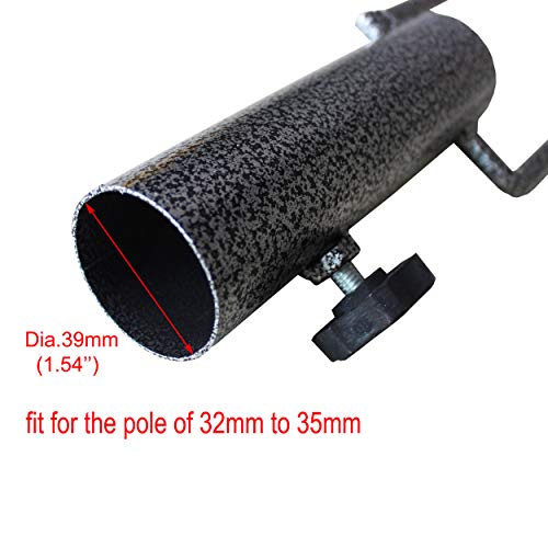 Ammsun TSD1604-B Patio Umbrella Steel Anchor Beach Umbrella Heavy Duty Metal Ground Grass Auger Holder Stands Base thumb #2