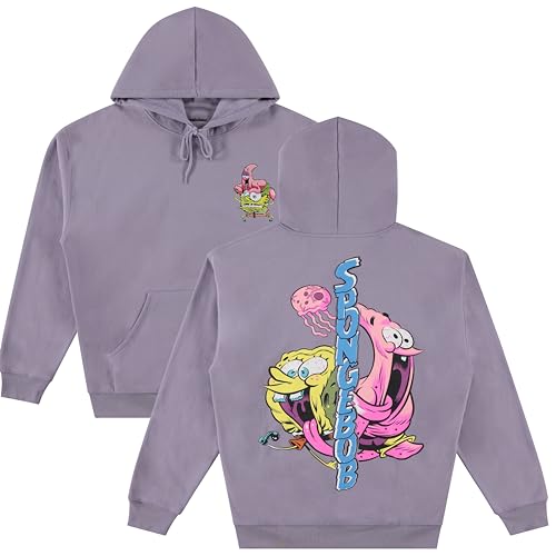 Sweat à capuche SpongeBob vêtement unisexe ample pour adulte fan de pop culture