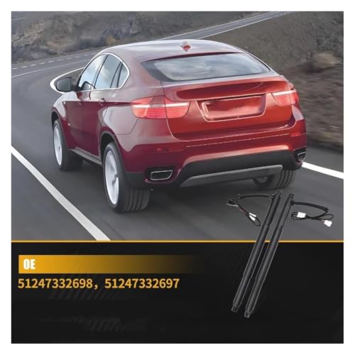 Entretoise couvercle coffre BMW X6 E71 E72 vérins électriques hayon 08-14