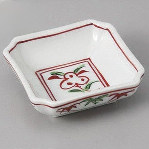 セトモノホンポ(Setomonohonpo) Set of 3 Delicacies, Mankyaku Delicacies, 2.6 x 2.6 x 0.9 inches (6.5 x 6.5 x 2.3 cm) [Restaurants, Ryokan, Japanese Tableware, Restaurants, Commercial Use, Tableware]