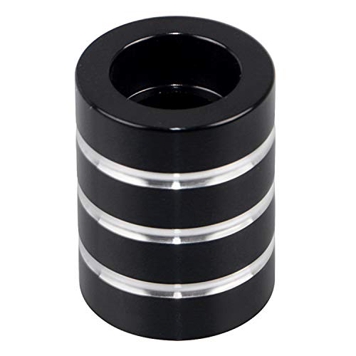 XMMT Motorcycle Heel Shifter Eliminator Shift Lever Shaft Spacer Grooved Black for Harley Touring FL 1980-2023
