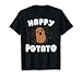 Happy Potato Funny Potato Gift Vegetable Food Humor T-Shirt