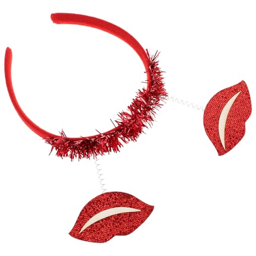 Bandeau cheveux rouge à lèvres : le cadeau de Saint-Valentin idéal