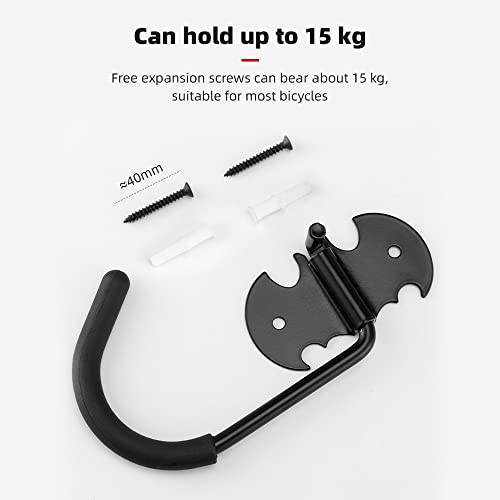 Gainty Bicicleta mountain bike gancho de parede Gancho borboleta gancho de parede para exibição de b