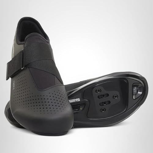 SHIMANO SH-RP101 High Performing All-Rounder Cycling Shoe, Black, 10 (EU 44)