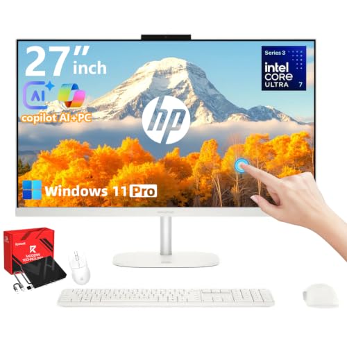 Image of HP OmniStudio 27 Touch All in One, Intel Ultra 7 Core 355 32GB RAM 1TB SSD