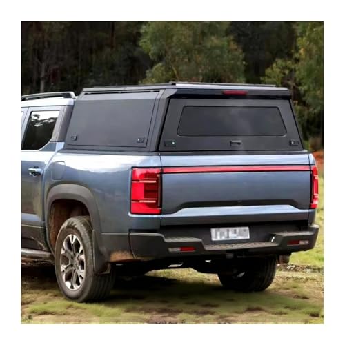 HKRCAMCRtc Cubierta rígida de Acero for Autocaravana, Cubierta Impermeable for camioneta, Compatible con Toyota, Compatible con F150, Compatible con BYD Shark.