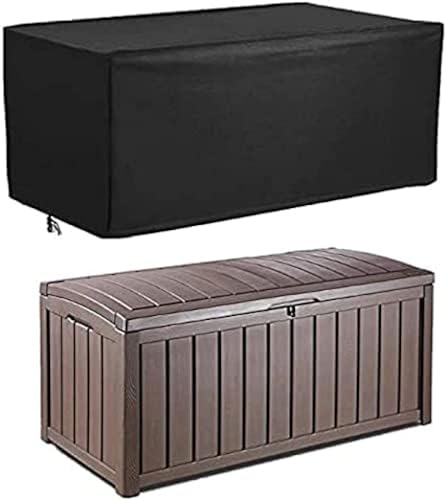 Outdoor-Deck-Box-Abdeckung, Garten-Aufbewahrungsbox-Abdeckung, Terrassenmöbel-Schutz, Wasserdicht, Staubdicht, Für Outdoor-Deck-Box, Garten-Aufbewahrungsbox-Behälter,157x76x71cm,Pleasant63