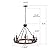 Wellmet 8 Lights Farmhouse Iron Chandeliers for Dining Rooms 28 inch, Wagon Wheel Chandelier Candle Style, Rustic Hanging Ceiling Light Fixture Bedroom Living Room Foyer Hallway, Faux Wood Finish
