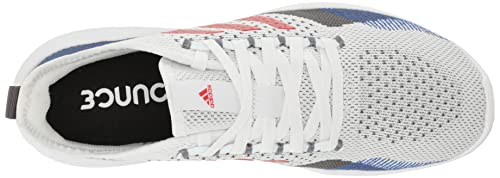 Adidas Men's Fluidflow 2.0 Running Shoe, Ftwr White/Vivid Red/Grey Five, 10.5 #TOP4