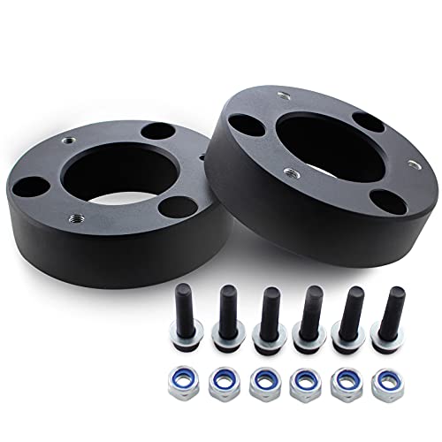 QIYAOFIT Front Leveling Lift Kit 2 inch Compatible for 2004-2019 Ford F150 2WD/4WD Front Strut Spacer Suspension Lift Kits 2PCS