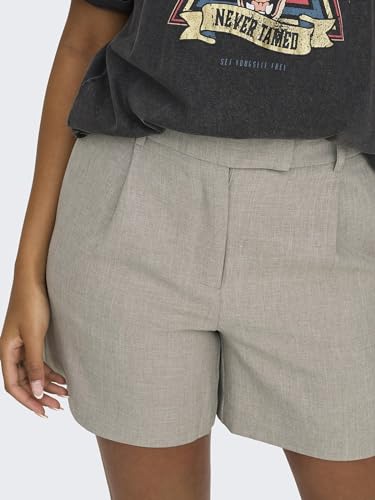 Only Pantaloncini Da Donna Onllinda Hw Mel Tlr, Grigio., M - 6