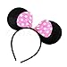 Produktbild ZADAWERK® Haarreif - Mini Mouse - Rosa - Typ02 - Maus-Kostüm - Karneval - Kinder