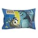 Disney Monsters Inc. Guess Who Blue and Green Sully, Mike, and Boo 4 Piece Toddler Bed Set - Comforter, Fitted Bottom Sheet, Flat Top Sheet, and Reversible Pillowcase