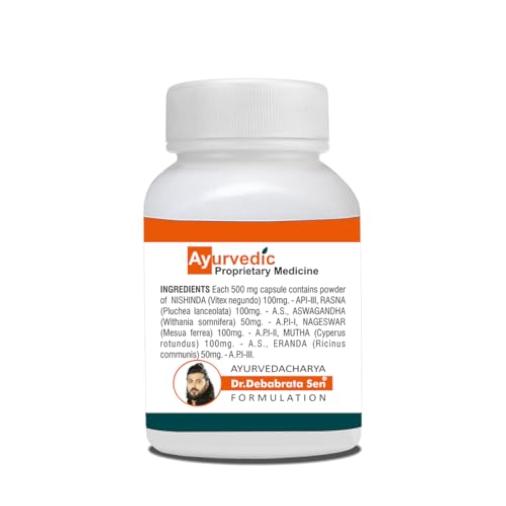 Ayurvedic Joint Pain Relief Capsules - 30 Capsules