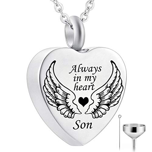 Pendentif aile commémorative à porter au quotidien en souvenir