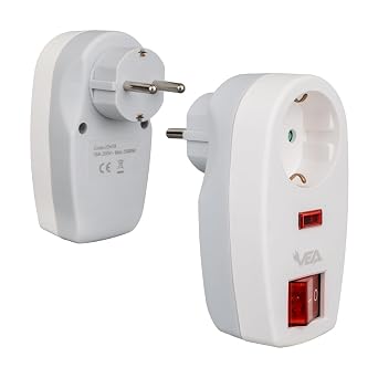 Monte Lua 16 Amp - Single Current Protected Socket with 3500 Watt LED Indicator