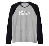 VEGANO - A base de plantas para amantes de los animales vegetarianos Camiseta Manga Raglan