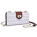 MKP COLLECTION Women Fashion Small Crossbody Shoulder Bag Cell Phone Zip Wallet Purse and Handbags Clutch Credit Card Holder with Chain Strap