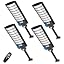 Lampe Solaire Extérieure Sararoom - Suspendue Crépuscule à L'Aube Avec Télécommande, 4 Modes Intelligents, 5 Intensités, Étanche IP65 - Parfaite Pour Jardin, Balcon & Terrasse