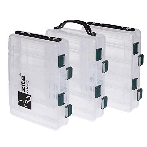 Kderbox Angeln 4er Set  Verstellbare Angelkder Box Mit Tragegriff,  Tackle Box Fr Kunstkder & Zubehr Kderbox ABS