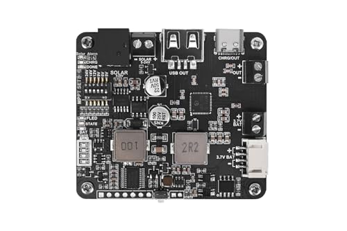 5V-24V Solar Power Management Module with MPPT, Type-C Adapter, 5V/3.1A Regulated Output, for Solar Charging, IoT, and Eco-Friendly Projects
