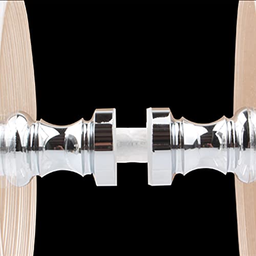Boutons de porte en verre au design cristal pour sublimer les intérieurs de douche modernes - 6