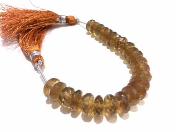 Quartz Bear naturel perles facettées pour créer un cadeau DIY - 3
