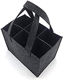 Multifunktionale Einkaufstasche: Nach dem Entfernen der Trennwand kann die Wein Tasche als Einkaufstasche oder Aufbewahrungstasche verwendet werden. Es kann verwendet werden, um verschiedene Gegenstände auf der Straße zu lagern, was sehr praktisch ist.