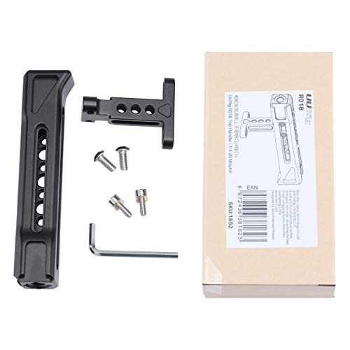 Camera Top Handle Hot Shoe for Cage, 3 Cold Shoe Mount for Light Mic Monitor Stand Arri Positioning Hole DSLR Digital Camera Cage Accessory Kits - Thumbnail 7