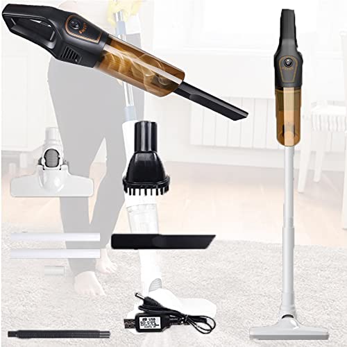 Cordless Stick Vacuum,Stick Vacuums & Electric Brooms,Car Vacuum Cleaner High Power Cordless,Vacuum Cleaner Carpet and Floor,Portable Vacuum Cleaner,40 Mins Running Hardwood Floor/Low-Pile Carpet (2)