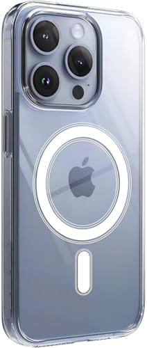 Minesk iPhone 12 Pro Max için Magsafe ile Uyumlu Şeffaf Kılıf Kristal Berraklığında Materyal Polikarbonat Arka Kısım ve Silikon Kenarlar Wireless Kablosuz Şarj Destekli Kılıf Kapak (12 Pro Max) - Görsel 2