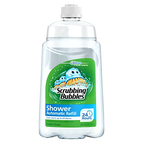 Scrubbing Bubbles Auto Shower Cleaner, Refreshing Spa Refills (Pack of 6)