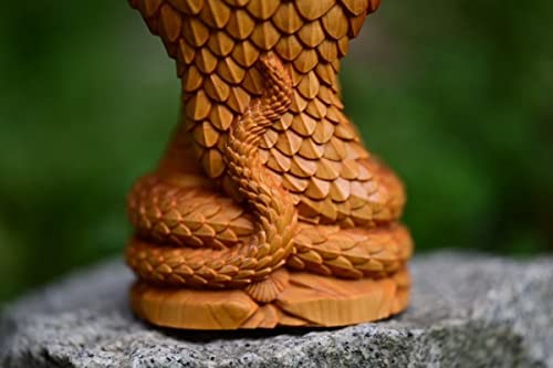 Estatua de Buda Amitabha de Madera Maciza miniatura 7