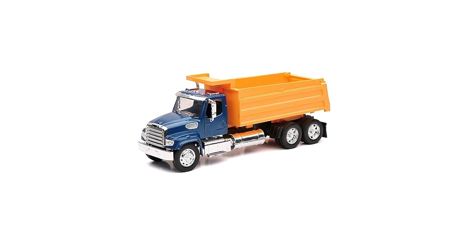 Amazon.com: New Ray Freightliner 114SD Dump Truck Blue and