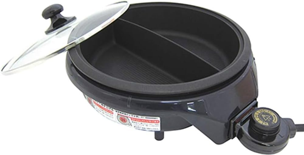 Amazon | 杉山金属 ホットプレート 仕切り 鍋 電気 フッ素化工 日本製