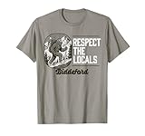 Biddeford Repsect the Locals Hiking Bigfoot Sasquatch T-Shirt