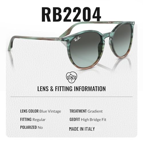 Ray-Ban RB2204 Phantos Shaped Sunglasses for Men & Women with Official RAYBAN Eyewear Kit4