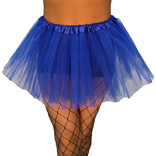 Image of XINXIYAN Tutu for Girls Womens Skirt 5 Layers Mardi Gras Outfit Halloween Costume Dress Party Favor