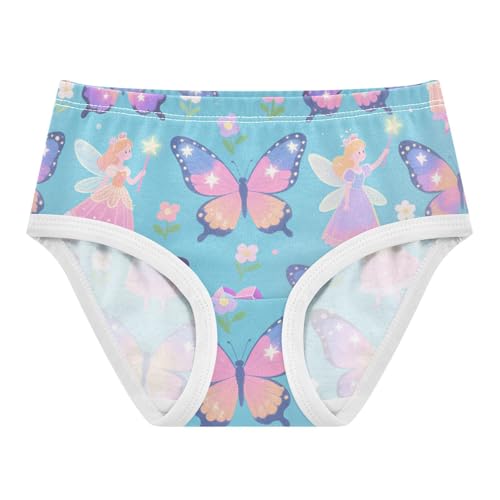 GuoChe Brief Panties Soft Panties Breathable Toddler Underwear for Baby Girls in Sizes 2T,3T, 4T, 5T, 6Y and 8Y