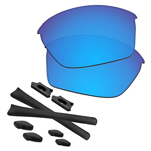 Image of Flak Jacket Lenses & Rubber Kits Replacement for Oakley Sunglasses Polarized