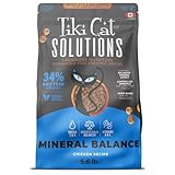 Tiki Cat Solutions Mineral Balance Dry Cat Food, Supports Urinary Health, Chicken, 5.6 lbs. Bag