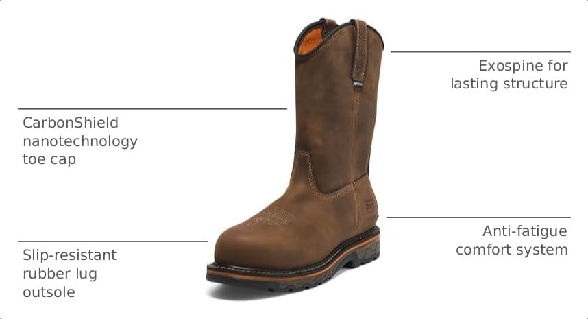 Image of Timberland PRO True Grit Pull On Composite Safety Toe Waterproof