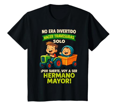 Niños Camiseta Hermano Mayor – Anuncio Embarazo Divertido Camiseta