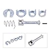 Haosie Car Door Lock Repair Kit, Front Left and Right Door Lock Cylinder Repair Kit Compatible with E46 3 Series 1998-2005 #3