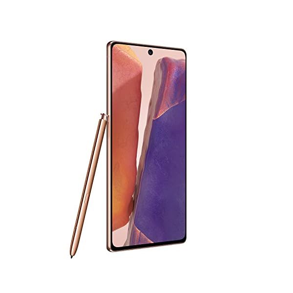 Samsung-Galaxy-Note-20-5G-Factory-Unlocked-Android-Cell-Phone-US-Version-128GB-of-Storage-Mobile-Gaming-Smartphone-Long-Lasting-Battery-Mystic-Bronze-SM-N981UZNAXAA Samsung Galaxy Note 20 5G Factory Unlocked Android Cell Phone, US Version, 128GB of Storage, Mobile Gaming Smartphone, Long-Lasting Battery, Mystic Bronze, SM-N981UZNAXAA