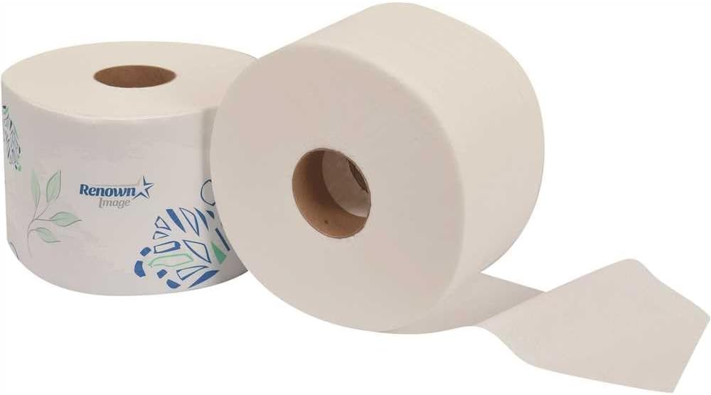 Renown Ren06127-Wb Renown Premium 2-Ply Controlled-Use Bath Tissue with Opticore White 3-3/4X4 in. 800 Sheets Per Roll 36 Rolls Per Case